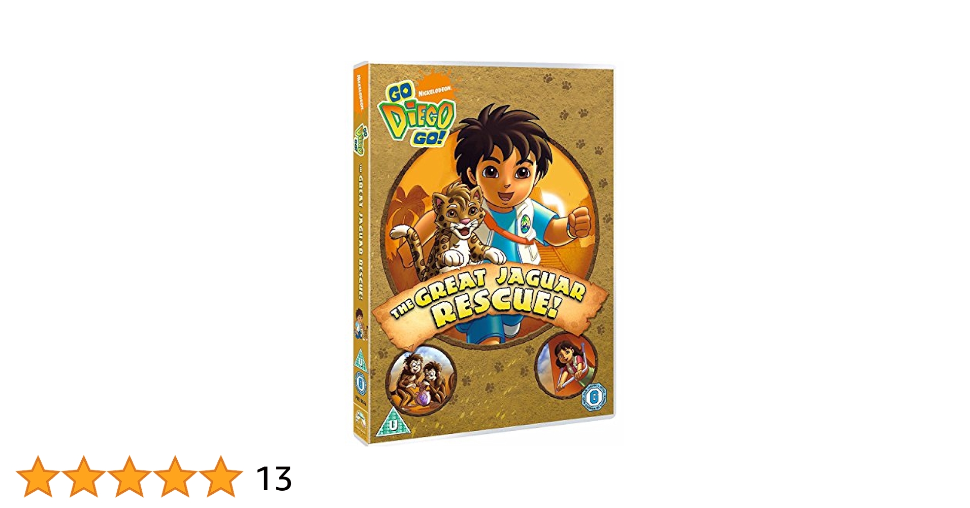 Amazon.com: Go Diego Go Great Jaguar Rescue [Import anglais